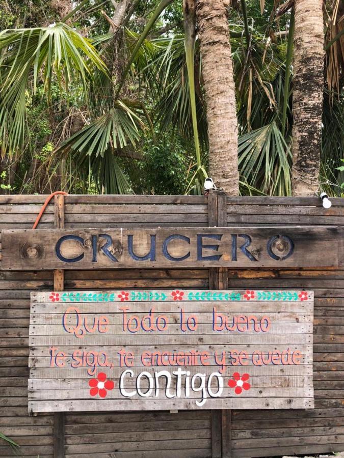 Bed and Breakfast Crucero Tulum Exterior foto